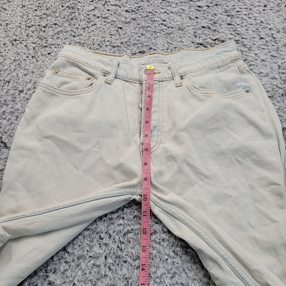 Lucky Brand Jeans Women 0 Blue Relaxed Taper Normcore Distressed Casual Grunge - Picture 8 of 11